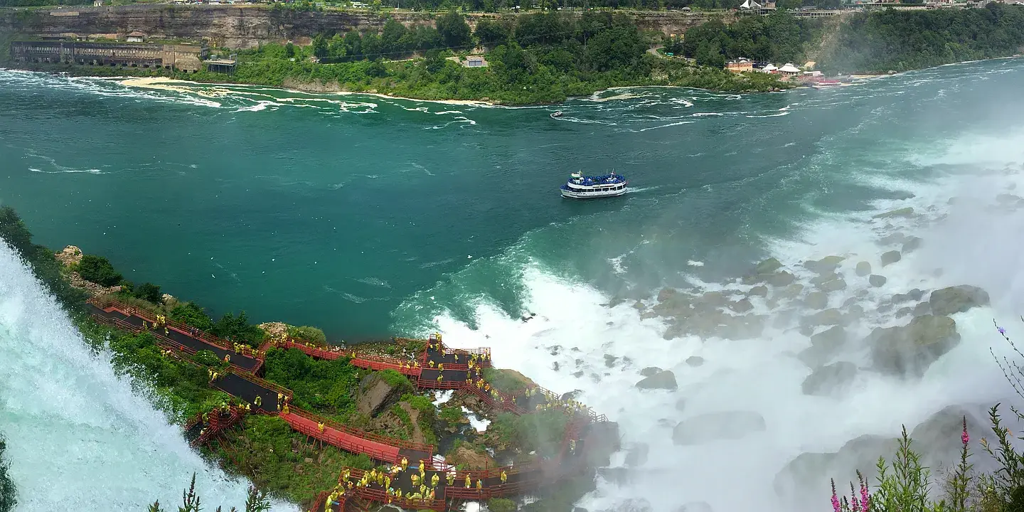 2017爷俩的美国之旅 – 尼亚加拉大瀑布